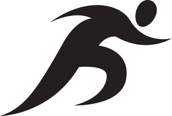 run symbol sport athlete icon logo