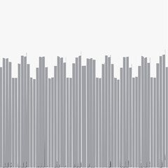 Obraz premium Abstract Gray Vertical Lines Pattern On White Background