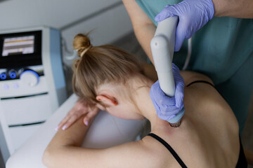 Healing hands in a modern therapy setting promote wellness and relaxation for all ages