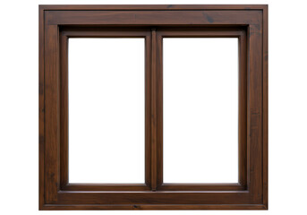 Elegant Double-Pane Wood Window Frame: Design Inspiration for Home Renovation