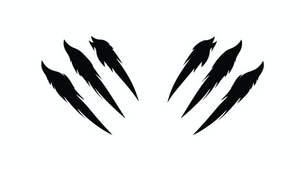Obraz premium Claws Scratches Icon - Talons Cuts Animalistic - Graphic Design Element