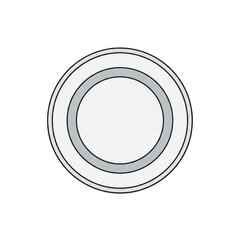 Concentric Circles Abstract Design.