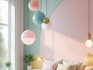 lamp on the wall