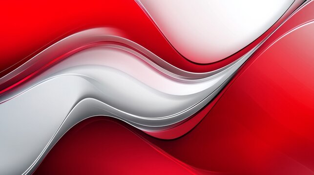 Red and white gradient abstract background