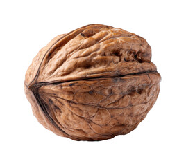 Obraz premium Walnut shell nature scene food artistic environment view isolated on transparent background, png