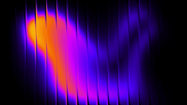 abstract vibrant liquid gradient refracted glass loop animation blurred background. fractal glass noise textured  transparent glass trendy y2k effect