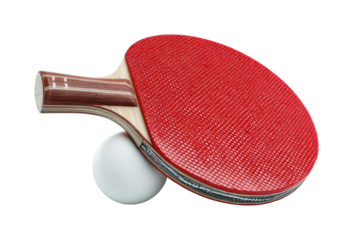 Table tennis match highlighting skills and strategy arena sports action dynamic isolated on transparent background, png