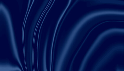 Dark Blue Abstract Fluid Wave Texture