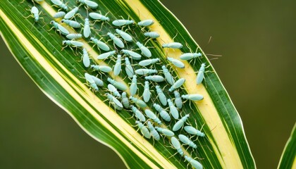 Managing aphid infestation on houseplants indoor garden nature photography close-up educational insights