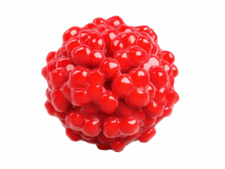 Striking glowing 3d model of an antibody showcasing advanced immunological concepts and their critical role in human health and disease recognition isolate on transparent background