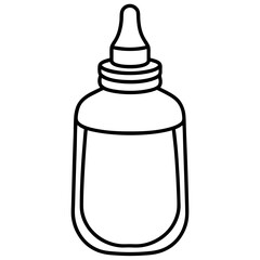 baby bottle vector