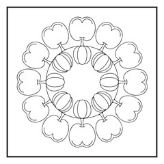 Autumn Coloring Pages – Fall Leaves, Pumpkins, Harvest and Seasonal Designs for Kids and Adults