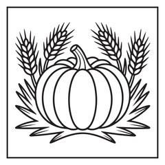 Autumn Coloring Pages for Adults and Kids – Fall Leaves, Pumpkins, and Seasonal Designs