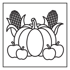 Autumn Coloring Pages for Adults and Kids – Fall Leaves, Pumpkins, and Seasonal Designs