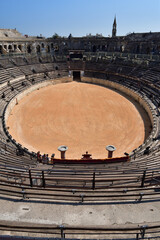 Inside the Ancient Arena of N&icirc;mes &mdash; France, 13 August 2025