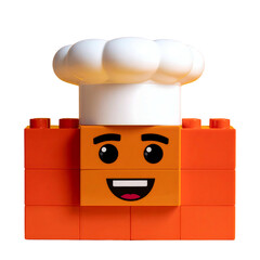 Fototapeta premium Chef lego figure