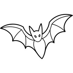 Bat Outline Vector