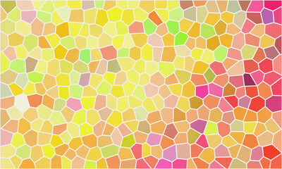 Vibrant mosaic texture of small colorful tiles seamless pattern abstract background