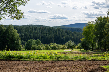 Freiland Museum mit historischen Gebäuden und historischer Einrichtung