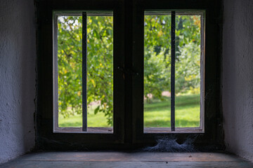 Freiland Museum mit historischen Gebäuden und historischer Einrichtung