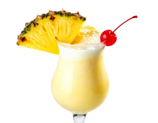 Classic Piña Colada Cocktail PNG – Tropical Summer Drink