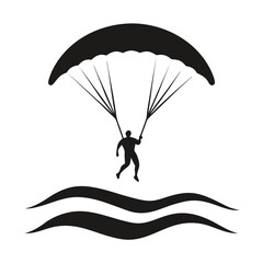 Paragliding Silhouette