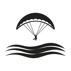 Paragliding Silhouette