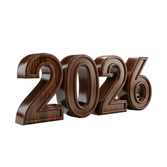 2026 Golden Ribbon Year Text in Luxurious Metallic Design 2026 Vivid Multicolor Neon-Outlined Year Text Elegant Red 2026 Gold-Trimmed TypefaceBronze 2026 Metallic Numbers with Warm ShineBold Black 202