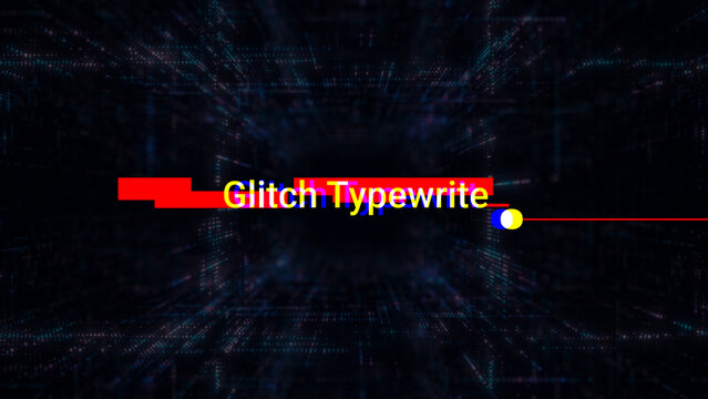 Glitch Typewriter 5