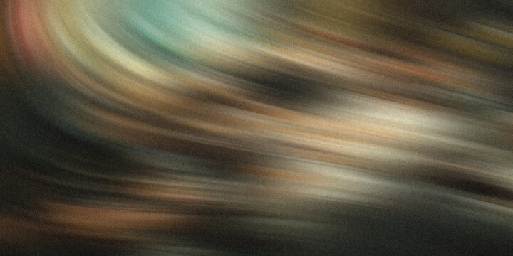 Abstract swirling brush strokes in earthy tones of brown, gold, and teal create a dynamic and textured background