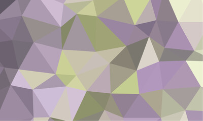 Light lavender and green geometric polygonal pattern radiates contemporary abstract elegance clearly with transparency