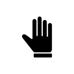 Hand icon vector for web and mobile app. hand sign and symbol. hand gesture
