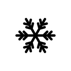 Snow icon vector for web and mobile app. snowflake sign and symbol