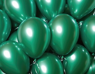 dark green ombre balloons on a solid background fill the entire frame, background, texture