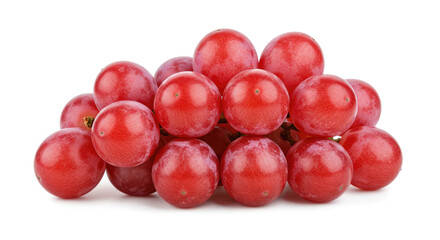 bunch of red grapes