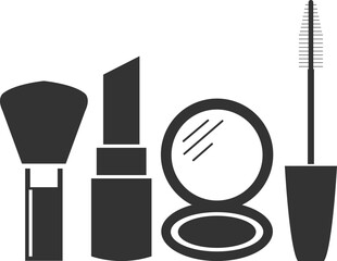 Cosmetics logo design vector template