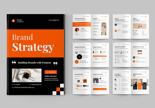 Brand Strategy Brochure Template