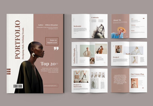 Creative Fashion Portfolio Design