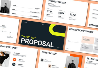 Project Proposal Presentation Template Layout Template