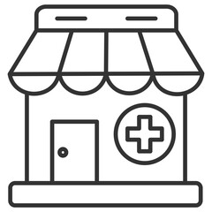 Pharmacy Outline Icon