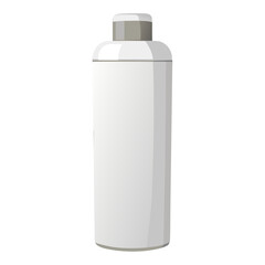 white cosmetic container