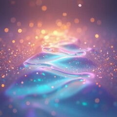 abstract background with glowing lights