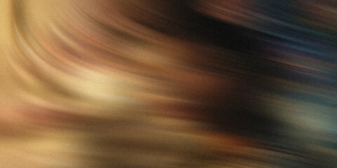 Abstract swirling golden and dark brown textures create a sense of motion and depth, evoking a cosmic or fluid dynamic effect