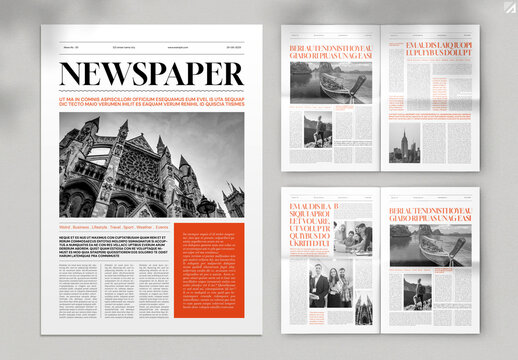 Classic Professional Newspaper Template