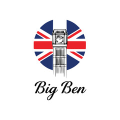 London big ben big ben vector silhouette