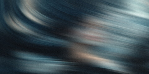 Abstract swirling patterns of dark blue and light streaks create a sense of motion and depth,...