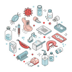medical research tools and laboratory equipment for healthcare innovation facilitating scientific discovery and advancements in diagnostic and therapeutic solutions.