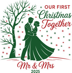 Our First Christmas Ornament SVG Bundle,Our First Christmas As Mr And Mrs,Hristmas Ornament Svg, Ornament,Christmas Ornament,Christmas Ornament Svg,