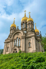 Russisch-Orthodoxe Kirche der heiligen Elisabeth auf dem Neroberg in Wiesbaden