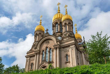 Russisch-Orthodoxe Kirche der heiligen Elisabeth auf dem Neroberg in Wiesbaden